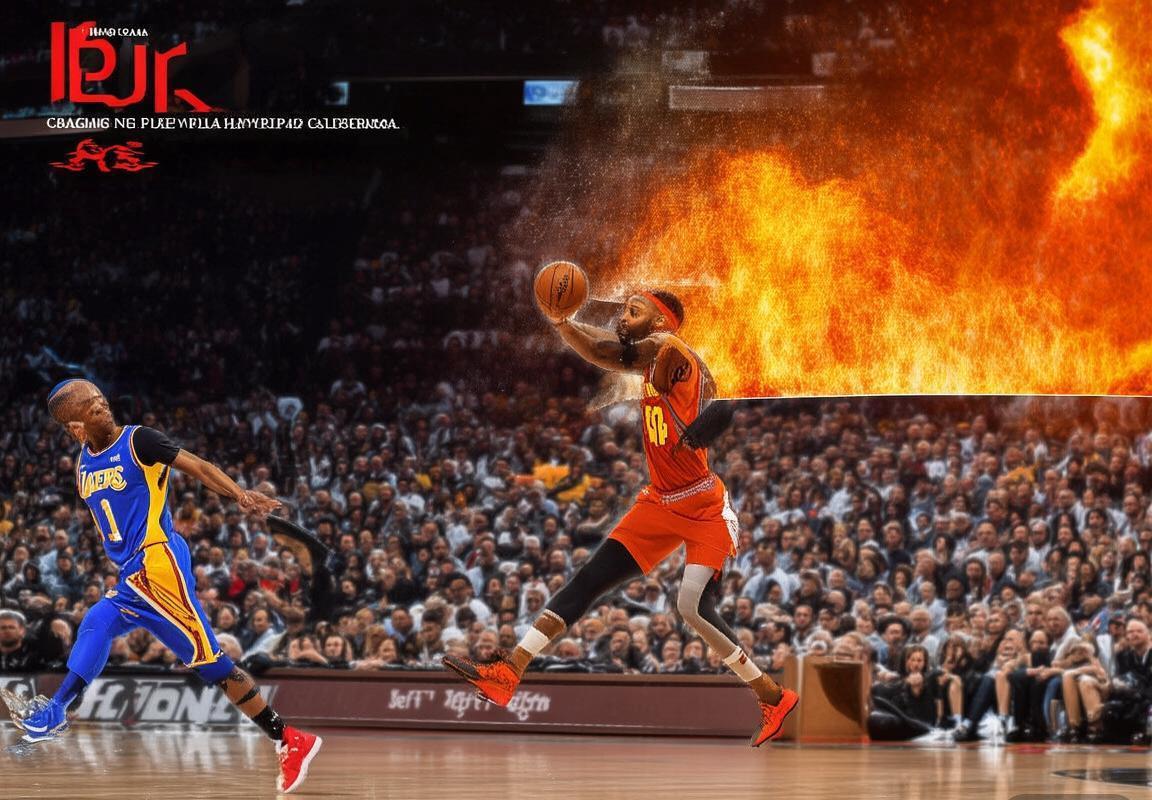 2017-2018 NBA：火箭VS湖人巅峰对决 哈登三分定江山(图3)